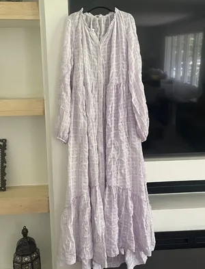 Free People XS Lavender Dress with slip thumbnail 2