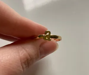 Gold A Ring thumbnail 1