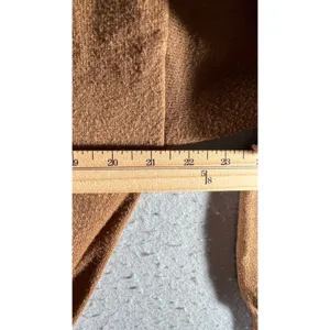 1281 | Tahari Knit Loungewear Half Zip‎ Drawstring Jumpsuit Brown Women S thumbnail 3