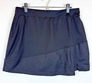 Tommy Armour Large Dri Logic Black Short Golf Skort Pink Pocket thumbnail 1