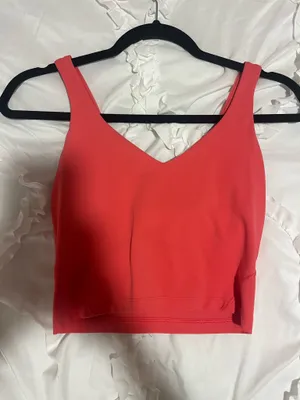 Lululemon pink align tank thumbnail 1