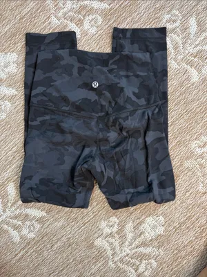Lululemon Black Camo High-Waist Leggings thumbnail 2