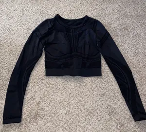Fabletics Long Sleeve Crop Top thumbnail 1
