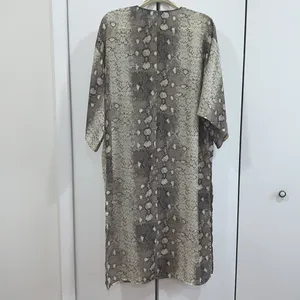 She & Sky Snakeskin print cardigan thumbnail 8