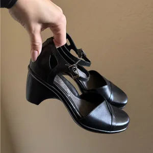 Dansko Roxy Mary Jane Heels Sz 6 in Black‎ NEW leather strap thumbnail 3