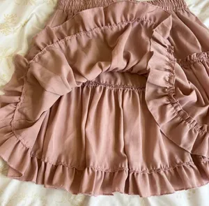 SheIn Pink Ruffle Valentine's Day Skirt Size Large thumbnail 5