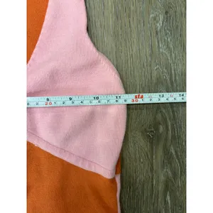 Princess Polly Womens S/M Colorblock Knit Bodycon Mini Dress Pink Orange Y2K thumbnail 4