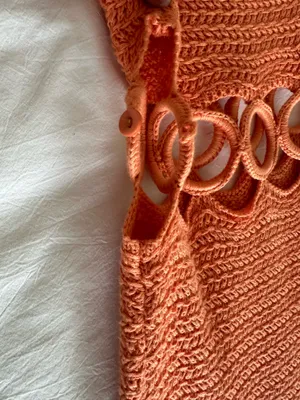 Orange maxi dress thumbnail 5
