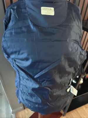 Women's Lacoste Sport Down Technical Golf Jacket size 40 or M blue sides stretch thumbnail 8