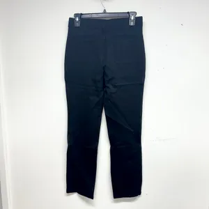 Quince‎ Women's Black Ultra-Stretch Ponte Pants Straight Leg Sz Small NWT thumbnail 5