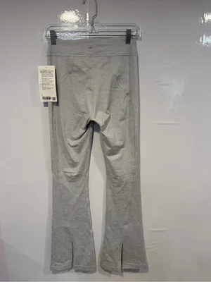 Lululemon soft suede split hem‎ flare leggings in grey thumbnail 4