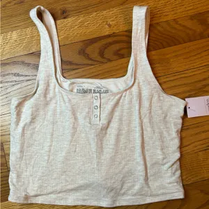 Auden Light Beige sleep Tank Top thumbnail 1