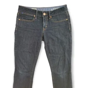 Gap Jeans Women 26 Always Skinny Low Waist Denim Pants EUC Dark Wash 2K 1969 EUC thumbnail 5