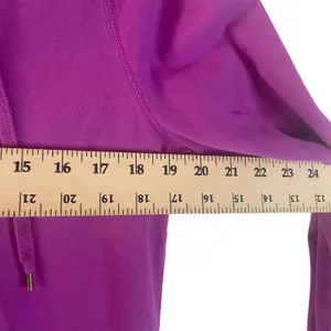 Lauren Ralph Lauren Women's Size Large Purple‎ Pink Half Button Light Sweater thumbnail 9