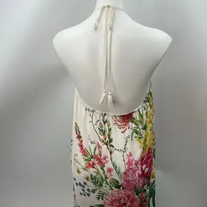 Vici floral halter backless maxi spring fairy dress size large thumbnail 7