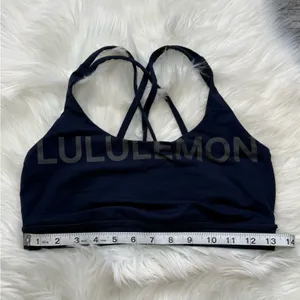 Lululemon Energy Bra 20 Year Collection in True Navy Limited Edition thumbnail 6