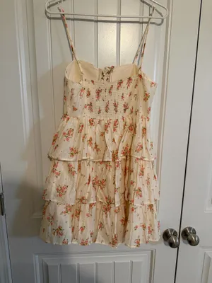 Altar'd State Mini Floral Dress thumbnail 3