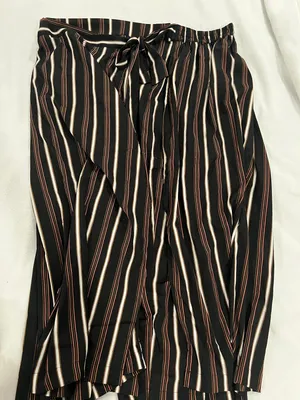 Soncy Striped Skirts with Black and White Accents Size 6 By thumbnail 1