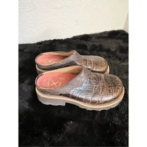 Twisted X scrolled leather mules boots Sz 5.5 thumbnail 2
