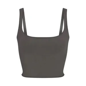 Nwt Rare Skims Raw Edge Cami Tank Top In Thunder 3x thumbnail 3