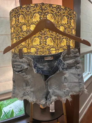 Altar'd State Jean Shorts Light Wash  thumbnail 10