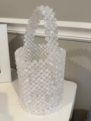 Beaded Bucket Bag thumbnail 2