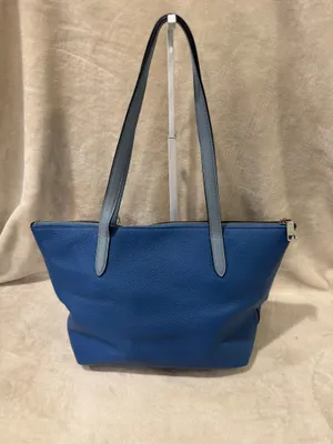 Coach Taylor Pebbled Leather Tote thumbnail 3