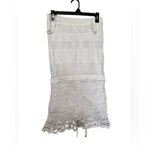 Lilly Pulitzer white crochet lace tube‎ romper size XS thumbnail 2