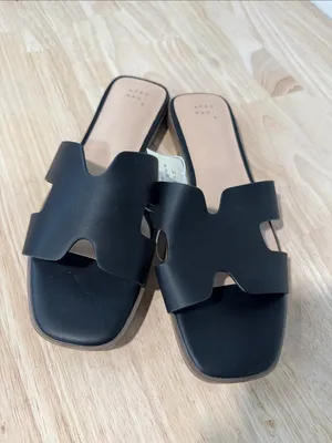 a new day Nina Slide Sandals NWT thumbnail 3