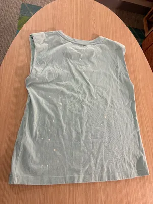Disney Parks Tinker Bell Believe In Magic DIY Tank Top Women's Medium Light Blue thumbnail 5