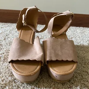 Charlotte Russe Open Toe Wedges thumbnail 6