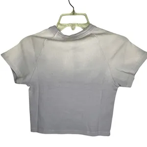 MadHappy Ribbed Babydoll Ombre Shirt nwt thumbnail 4