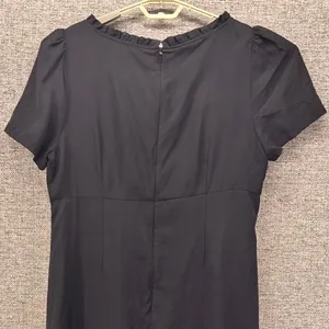 Loft Babydoll Maxi Dress Black‎ 16 thumbnail 9