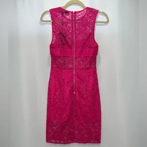 NWT NBD X Naven Lace Dahlia Dress in Pink Glo thumbnail 6