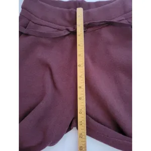 Abercrombie & Fitch Soft A&F Collection Maroon Jogger Sweatpants Women’s Size S thumbnail 7