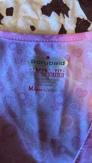 Scrub top Pink Size M thumbnail 4