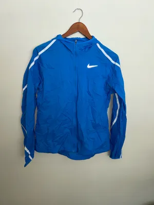 Nike full zip up running jacket  thumbnail 4