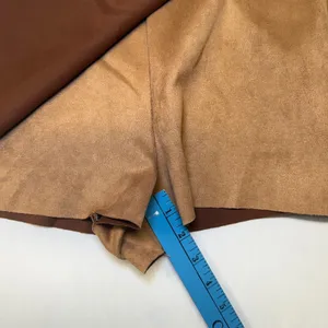 Hyfve Faux Suede Moto Jacket‎ and Skort Set Cognac Brown Sz M cowgirl festival thumbnail 15