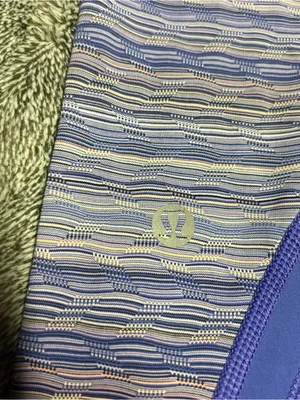 lululemon athletica Lavender Striped Capri Leggings thumbnail 5