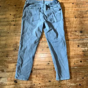 American Eagle washed gray crop 6 normcore jeggings thumbnail 3