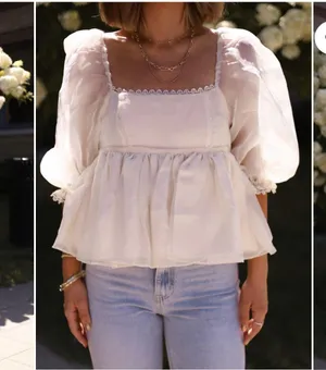 Lane 201 Dollhouse Darling Top thumbnail 2