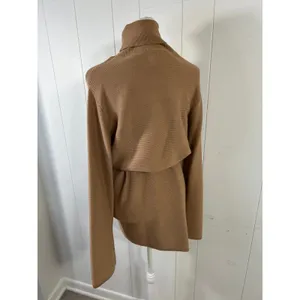 Kittenish Neutral Territory Oversized Ribbed Tan Mini Sweather Dress Size XS thumbnail 5