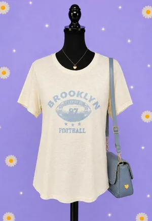 Aeropostale Brooklyn graphic tee seriously soft vintage fit size medium thumbnail 1