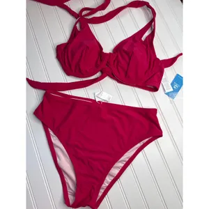 NWT Lot of 3 Bikinis L Space Camellia Top & Cupshe Fresh Cherry Set Size L DD thumbnail 4