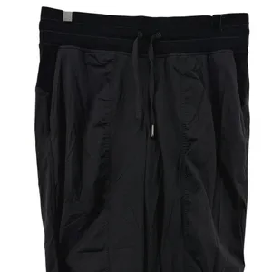 Lululemon‎ Dance Studio Mid-Rise Jogger Full Length Black Women 8 Swift W5ENMS thumbnail 2