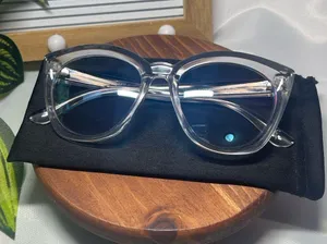 Foster Grant SR1020 Clear Frame Blue Light Blocking Glasses Computer Readers thumbnail 1