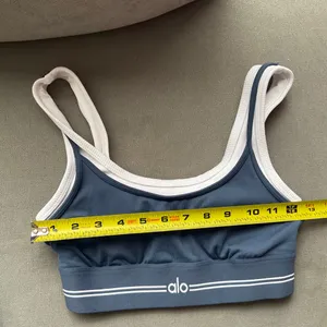 Alo Yoga Airbrush Better Together Bra Bluestone XS thumbnail 3