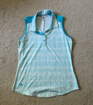 Adidas Women Sleeveless Golf Shirt thumbnail 1