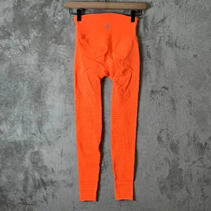 Free People Movement Ecology‎ Leggings Orange Mango Size Small Athleisure thumbnail 5