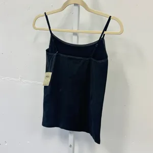 NWT Ann Taylor Seamless Camisole Adjustable Strap Tank Top 80642077 Small Black thumbnail 2
